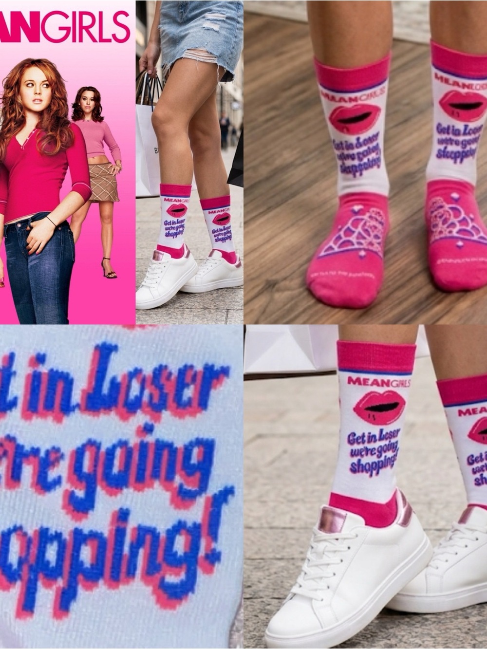 Mean Girls Socks nwt